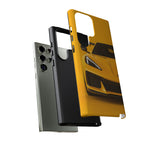 Yellow C8 Corvette Studio Tough Phone Case