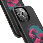 Great Dream Wave Circular Badge Vaporwave Phone Case – Japanese Aesthetic