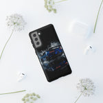 Camaro ZL1 Phone Case, Blue Track Smoke Studio Cover