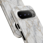 White Marble Pattern Phone Case | Tough Cover