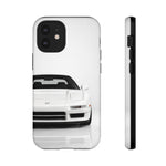 White NSX Phone Case, Retro 90s JDM Supercar Cover, Gift for Car Lovers