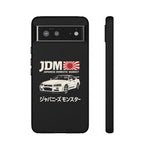 R34 Skyline GT-R JDM Rising Sun Tough Phone Case Cover Gift