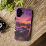 Sunset Skyline R34 Car Phone Case | Tough Phone Case