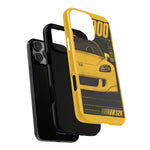 S2000 Spa Yellow Retro 90s JDM Car Tough Phone Case