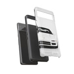 White NSX Phone Case, Retro 90s JDM Supercar Cover, Gift for Car Lovers