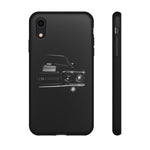 1970 Chevelle SS Black Half Front Tough Phone Case Cover Gift