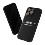 White C8 Z06 Phone Case for Chevy Fans, Tough Protective Cover