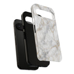 White Marble Pattern Phone Case | Tough Cover