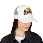 Dog Mom Foam Trucker Hat Vintage Outdoors Camping Dog Lover Snapback Cap Gift for Women