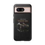 1978 Trans Am Phone Case Featuring Black Firebird Muscle Car Artwork