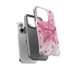 Pink Glitter Star Tough Case | Sparkle Phone Case