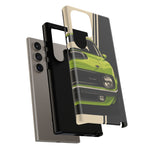 Cuda Shaker Hood Lime Light Tough Phone Case