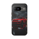 Charger Hellcat Widebody Red Rain Art Phone Case