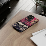 Pearl White NSX Phone Case, Cherry Blossom Torii Art Tough Cover