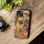 Guilty French Bulldog Phone Case, Confetti Watercolor Cover