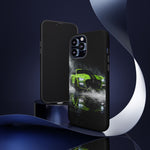 Lime Green 2022 GT500 Phone Case, Smoke Studio Reflection Cover