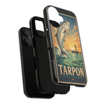 Tarpon Fishing Phone Case Saltwater Angler Tough Cover Gift