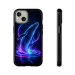 Neon Holographic Whale Phone Case | Tough Case