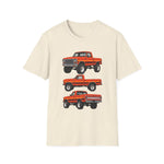 Orange 1979 F150 T-Shirt | Classic Pickup Truck Illustration