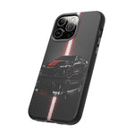 Camaro ZL1 Phone Case, Black Red Racing Stripe Studio Cover, Gift