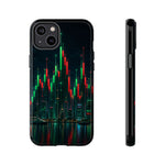 Stock Market Crypto Trading Phone Case Investor Tough Cover Gift Art