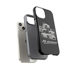 White S2000 Roadster Collage JDM Tough Phone Case Cover Gift