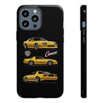 Yellow IROC-Z Camaro Triple View Tough Phone Case Cover Gift