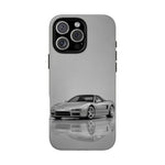 Silver NSX Phone Case, JDM Supercar Tough Cover