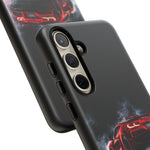 Z06 C8 Phone Case, Red Smoke Studio Reflection Cover