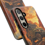Land Cruiser FJ40 Classic 4x4 Red Rock Canyon Art Tough Phone Case