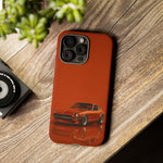 Burnt Rust 240Z Phone Case, Classic JDM Sports Car Art Cover