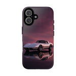 Soft White C3 Corvette Mauve Sky Phone Case