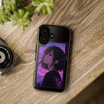 Melancholy Anime Girl Phone Case Vaporwave Tough Case