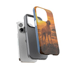 Rhodesian Ridgeback African Savanna Art Tough Phone Case