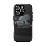 Black NSX Low-Key Minimal Tough Phone Case for 90s JDM Fans
