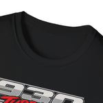 1980 Porsche 930 Turbo Gemballa Version II T-Shirt – 3-View Retro Racing Graphic