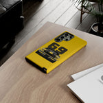 1969 Camaro Z28 Yellow Front View Muscle Car Tough Phone Case