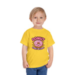 Donut Worry Be Happy Funny Toddler Boys Girls T-Shirt Baby Shower