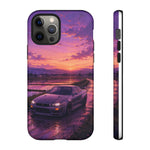 Sunset Skyline R34 Car Phone Case | Tough Phone Case