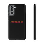 Camaro IROC-Z Retro Sunset Stripe Emblem Tough Phone Case Cover Gift