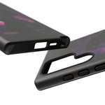 Melancholy Data Poster Phone Case, Glitch Anime Sky Tough Cover
