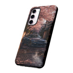 Cherry Blossom Street Scene R34 Skyline GTR Tough Case | Car Photo Cover