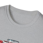 1959 Fairlane 500 Vintage Car T-Shirt | Classic Red 1950s Automobile Tee