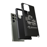 White S2000 Roadster Collage JDM Tough Phone Case Cover Gift