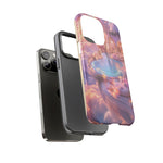 Floating Pool Deck Phone Case, Pastel Cloud 3D Render Cover