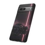 FC RX-7 Pink Neon Fog Column Tough Case