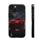 Charger Hellcat Widebody Red Rain Art Phone Case