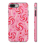 Candy Swirl Lollipop Art Tough Phone Case