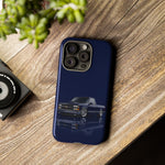 Navy Blue Chevy OBS Truck Phone Case, Classic Cover