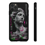 VHS Glitch Retro Art Tough Phone Case